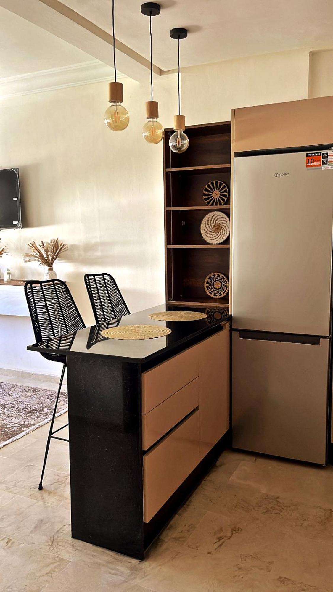 Elegant Appartement Avec Un Acces Piscine Jardin Parking Sous-Sol Et Wifi Haut Debit Fibre Optique Tanger Exteriör bild
